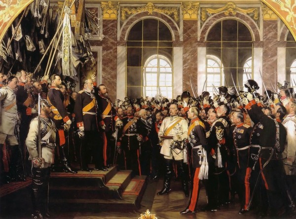 Anton von Werner: Reichsgründung im Spiegelsaal von Versailles 1871